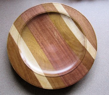 Multi wood dish by Nick Adamek